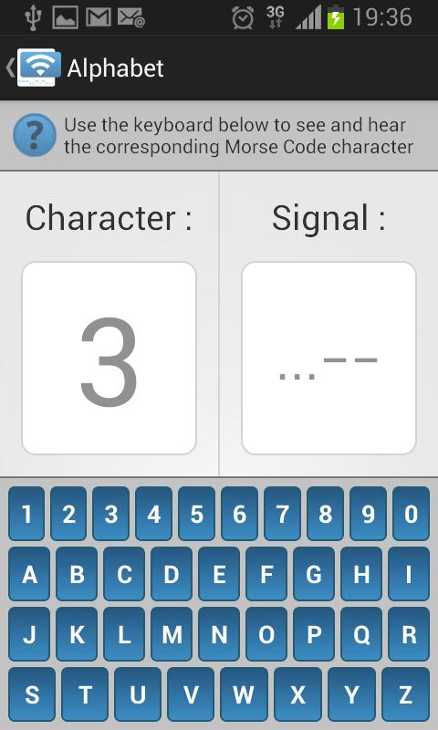 Morse Code CW