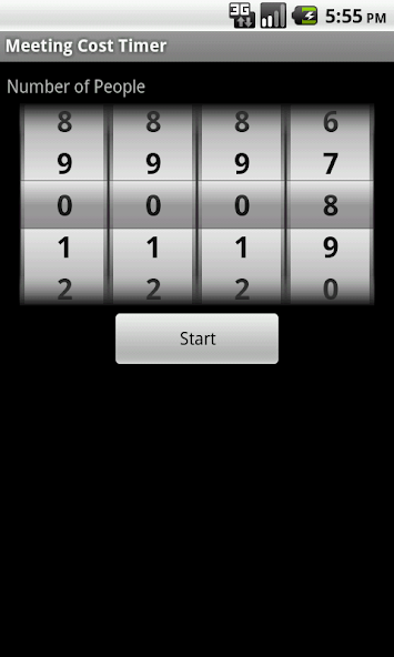 Meeting Cost Timer