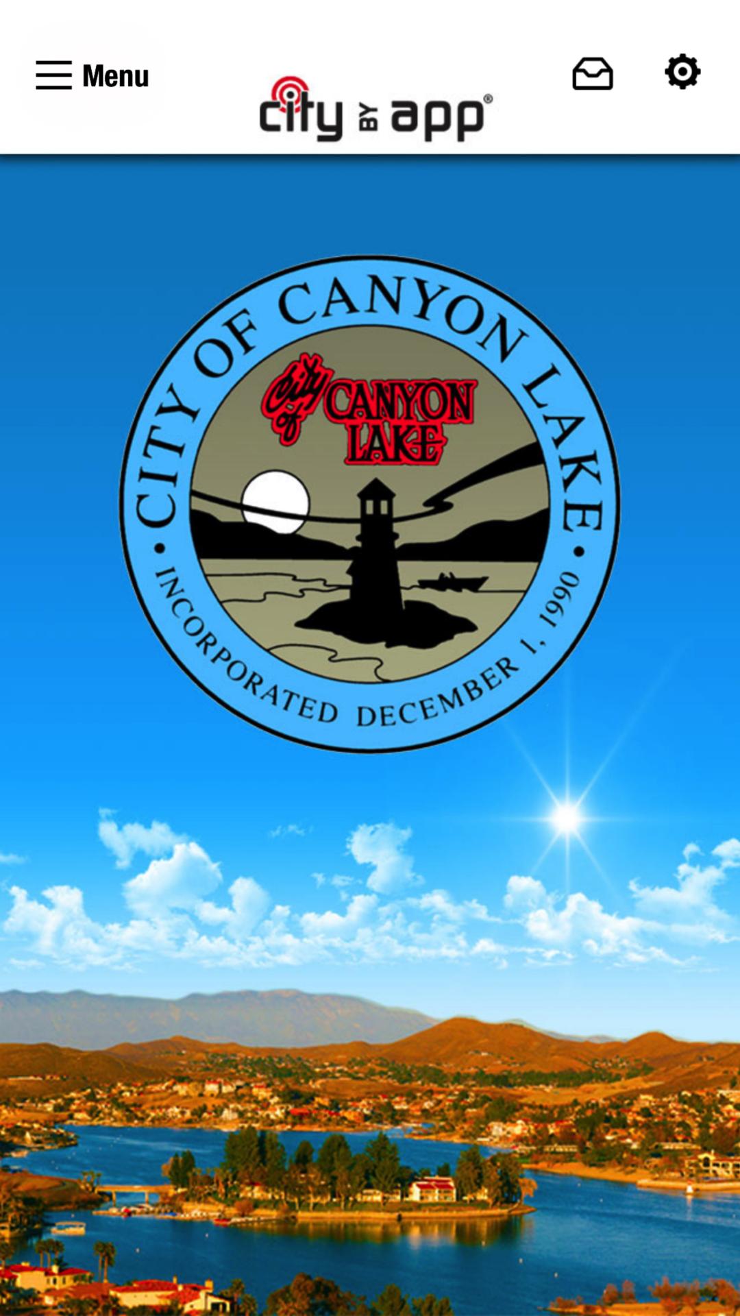 Canyon Lake, CA.