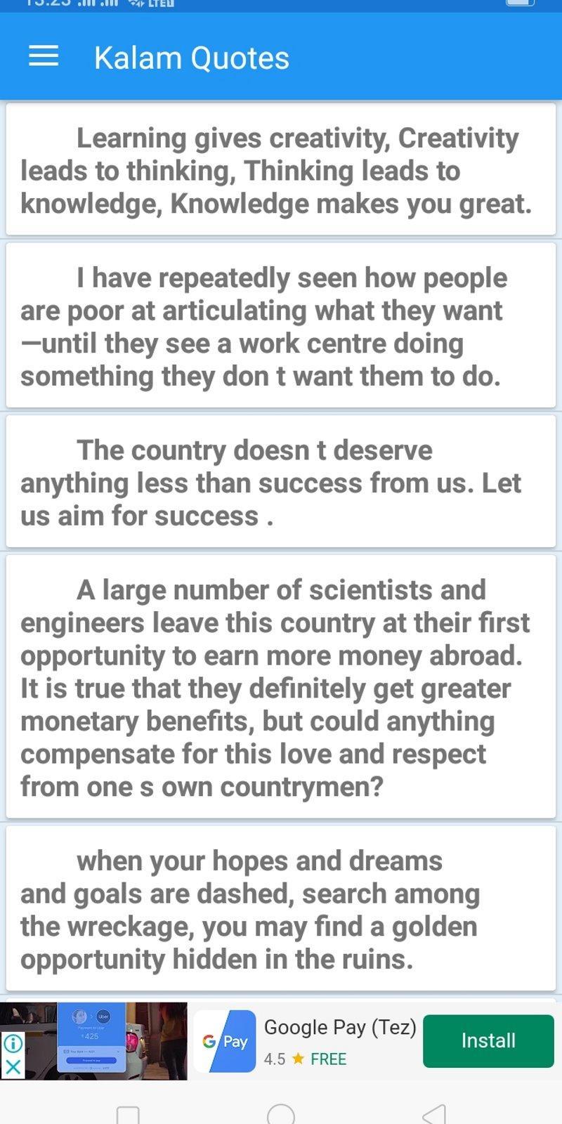 Abdul Kalam Quotes