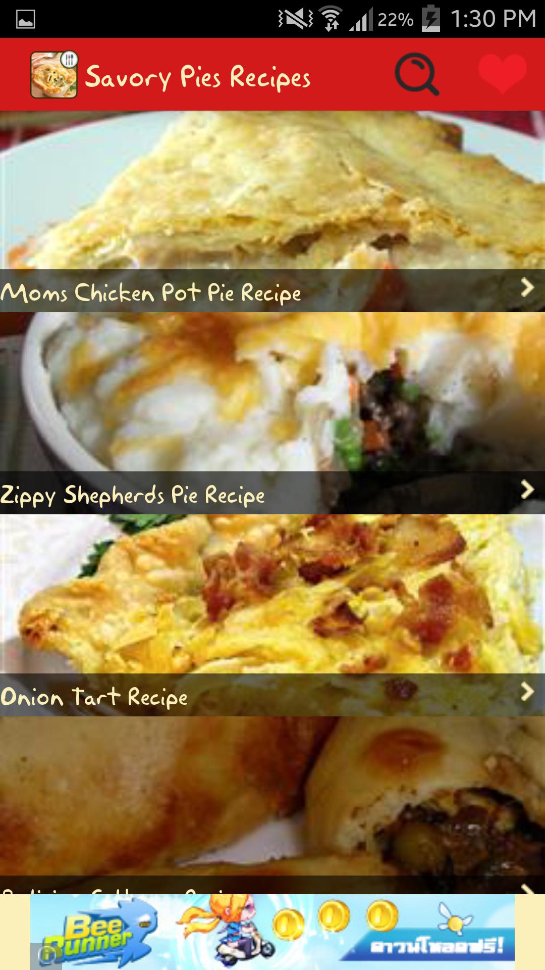 Savory Pies Recipes