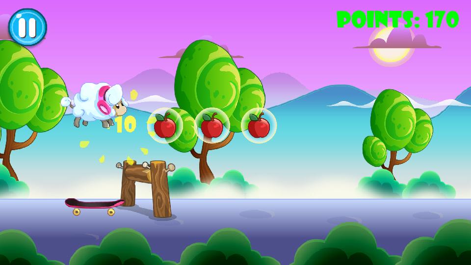 Skating Sheep
