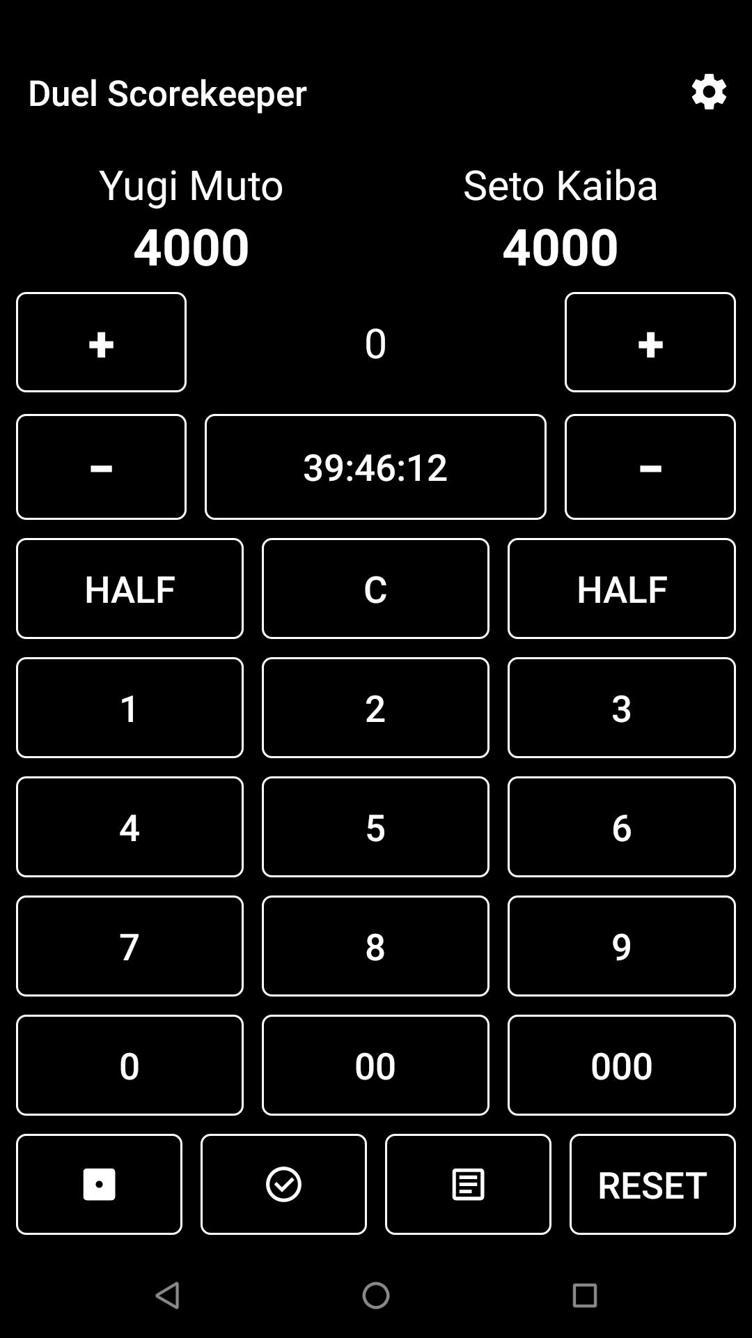 Duel Scorekeeper