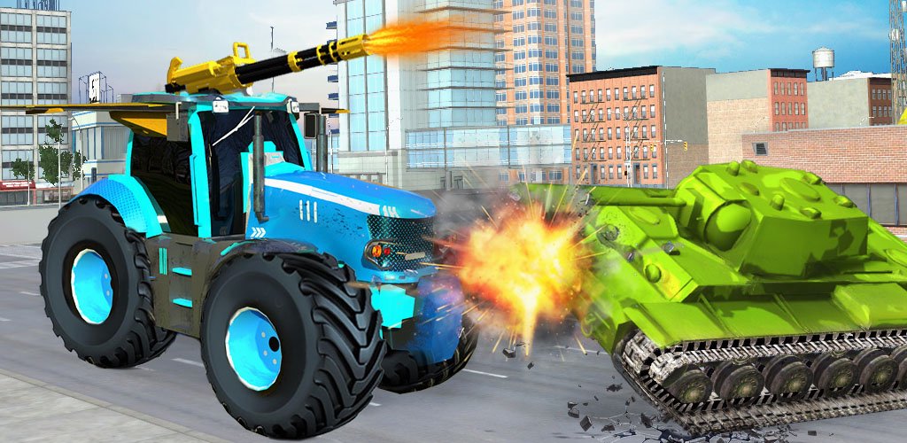 Tractor Robot Lion Transformat