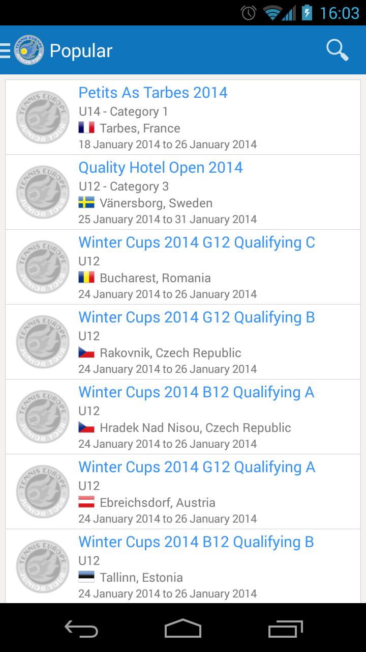 Tennis Europe