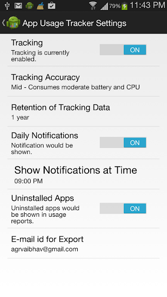 App Usage Tracker