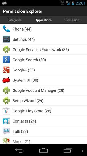 Permission Explorer