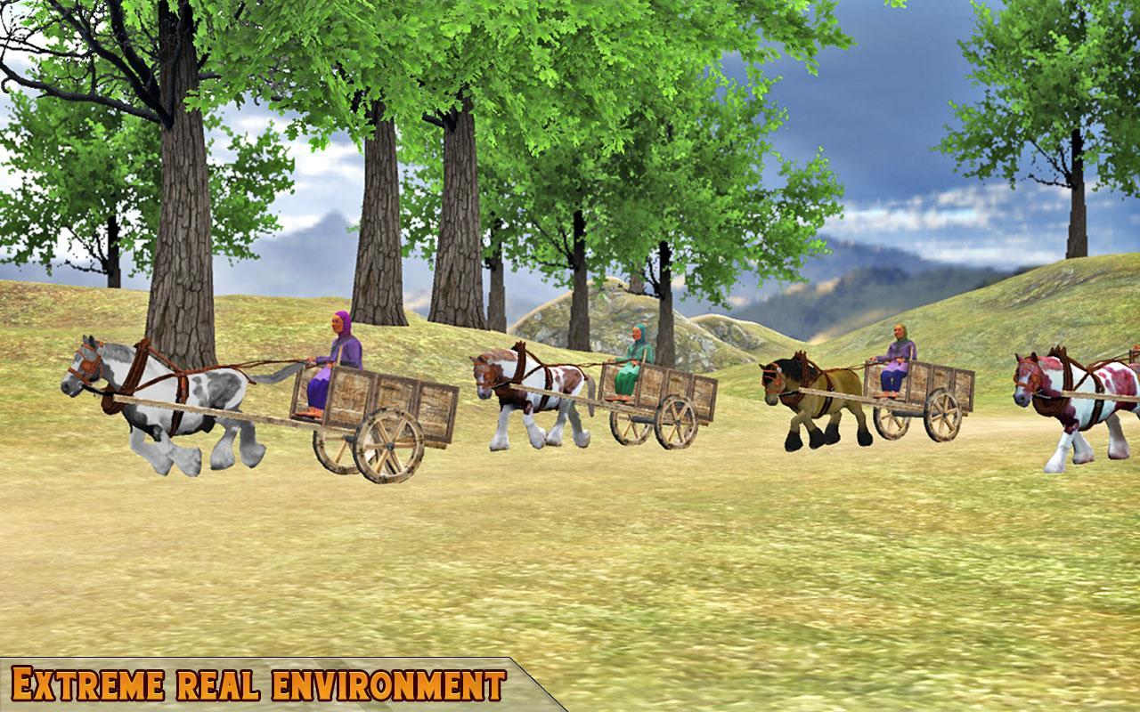 Go Cart Horse Racing