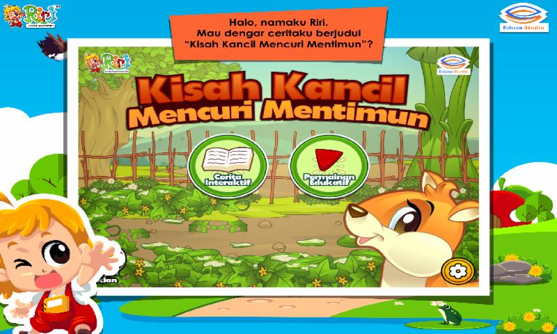 Cerita Anak: Kancil Mencuri Me