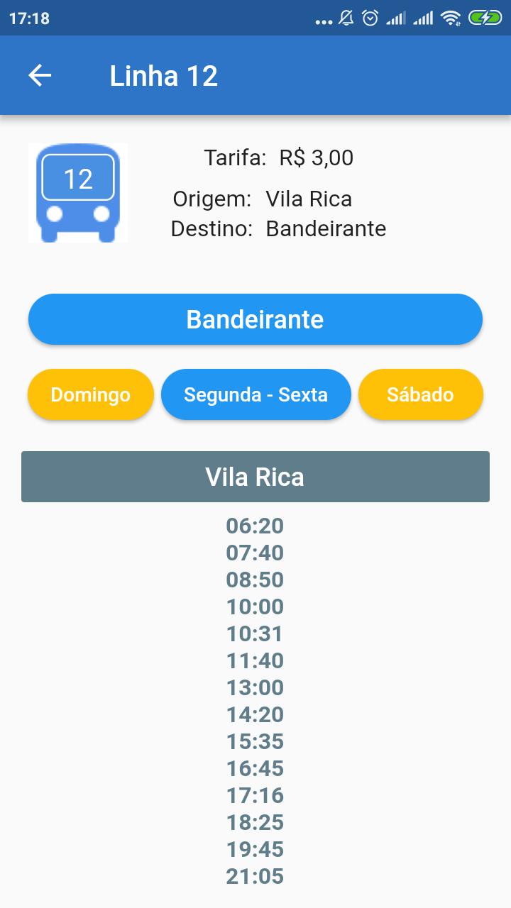 Barreiras BUS