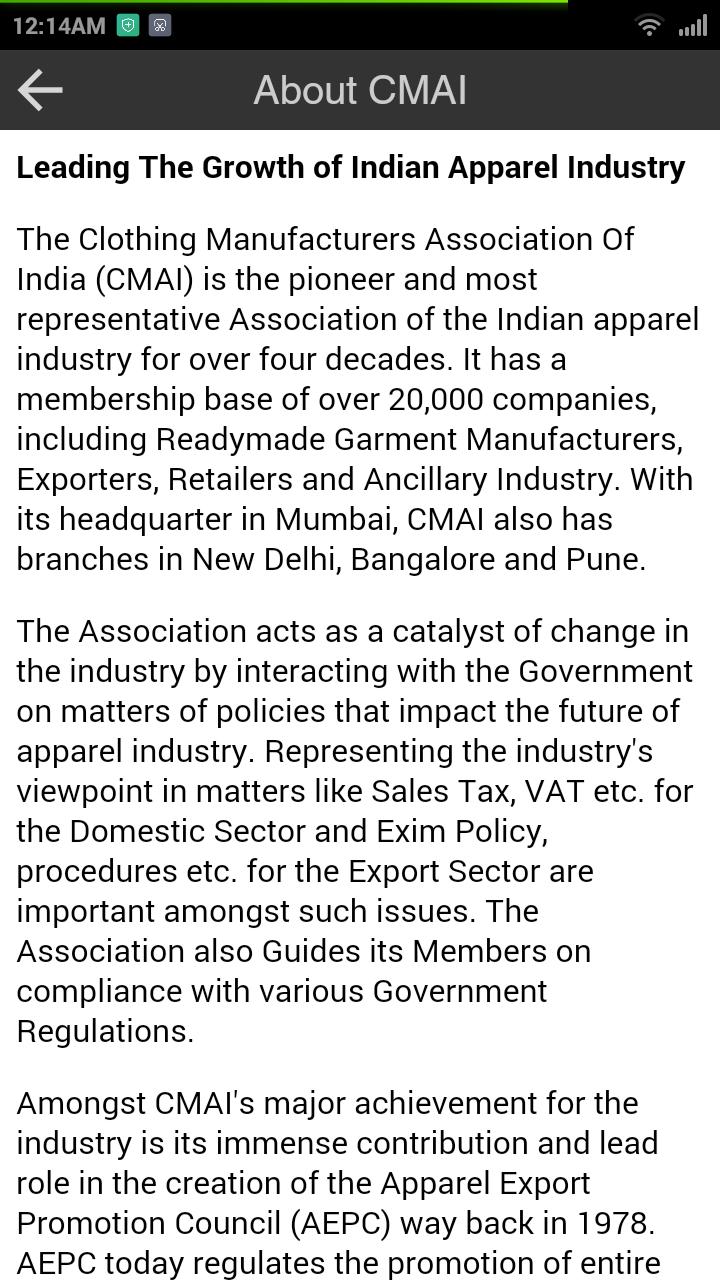 CMAI