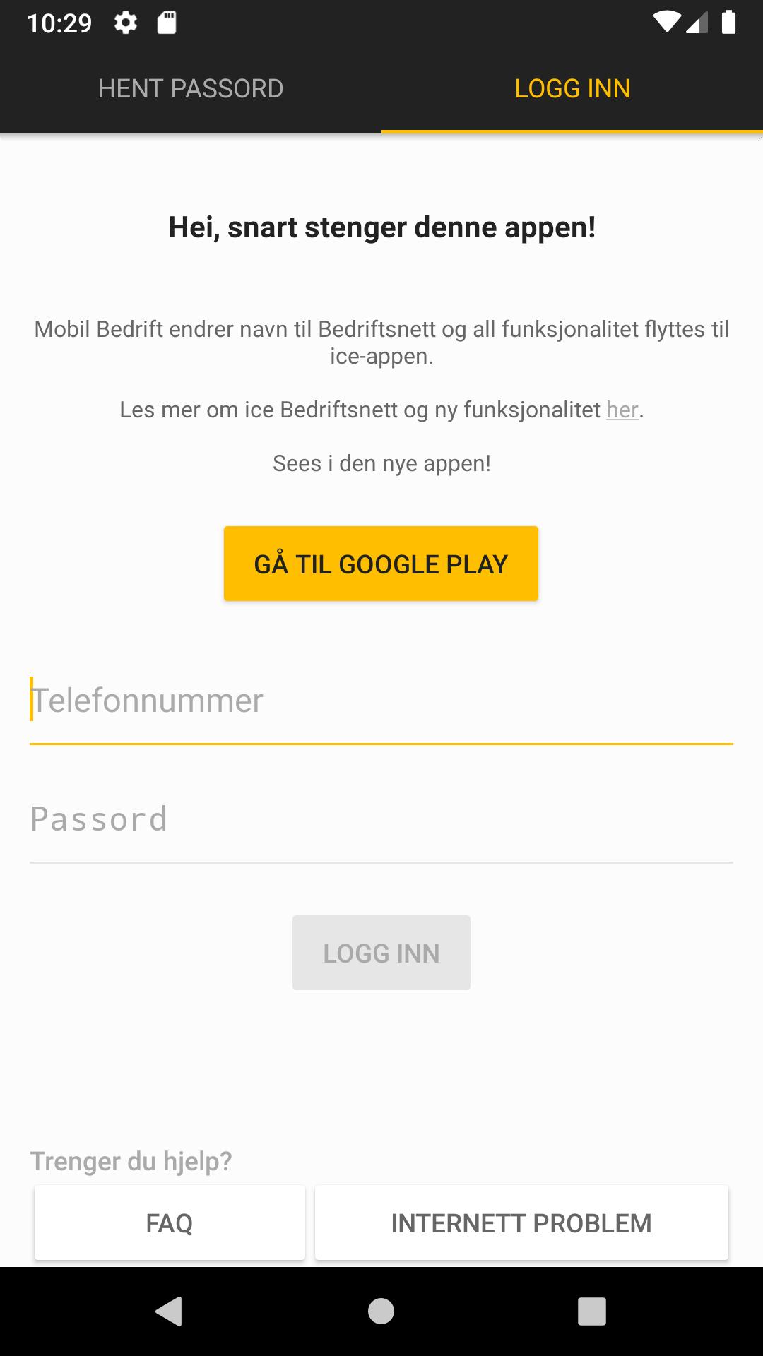 ice Mobil Bedrift
