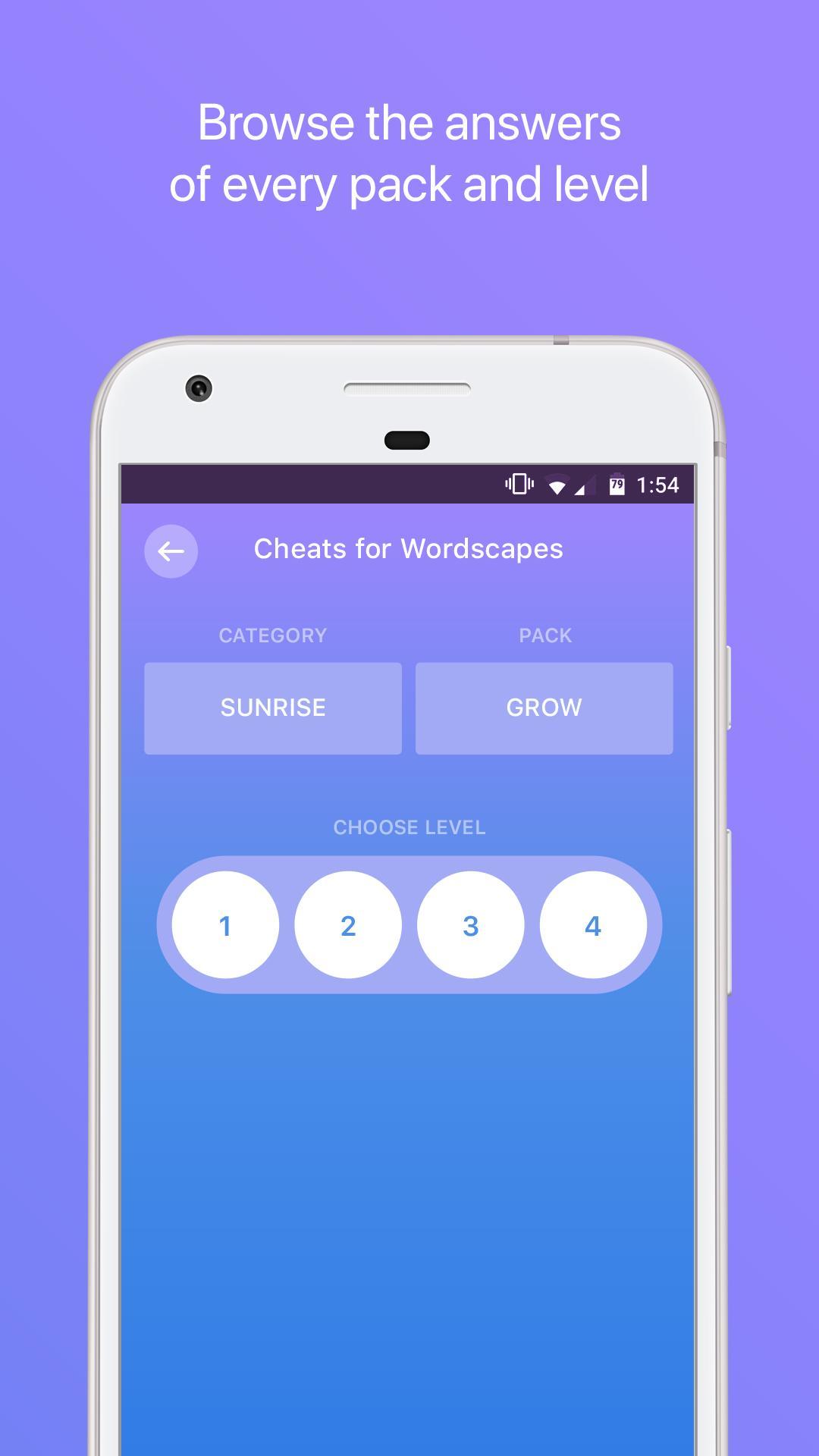 Wordscapes Answers