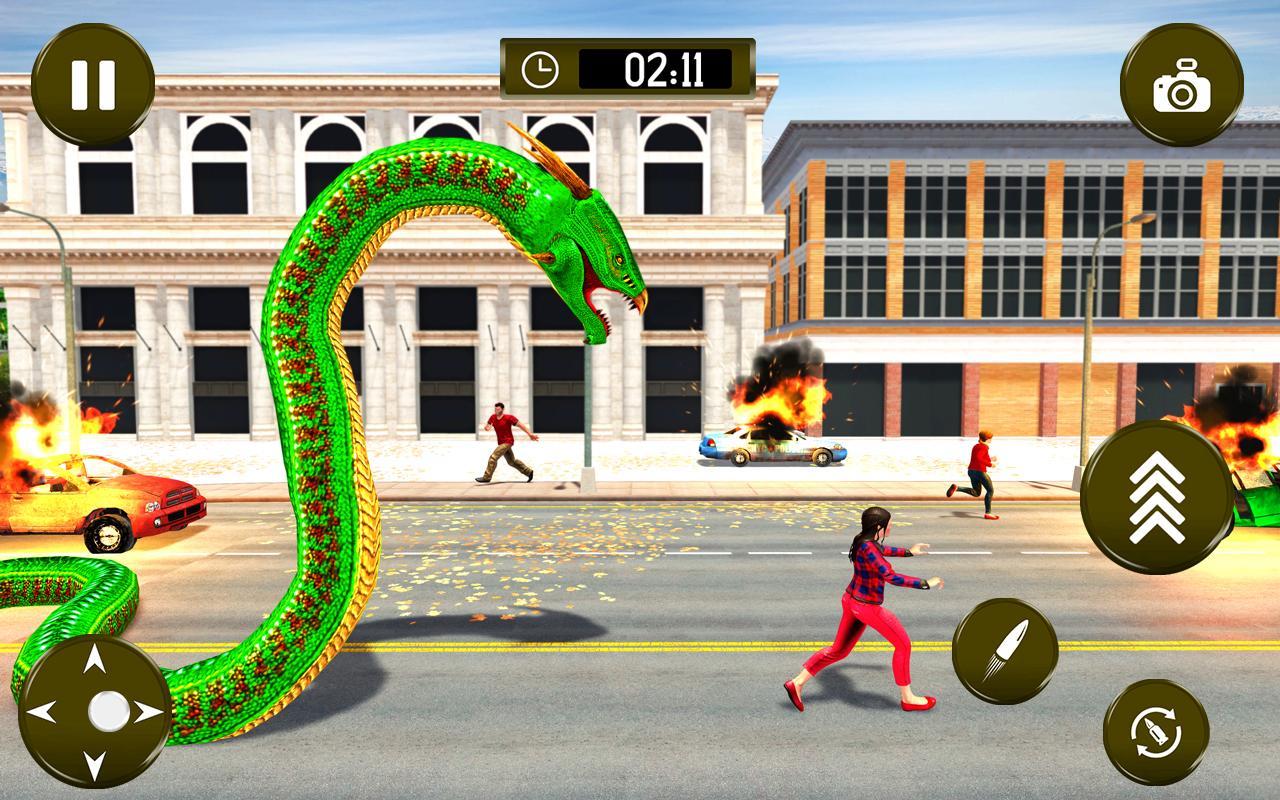 Grand Snake Robot Transformation Simulator