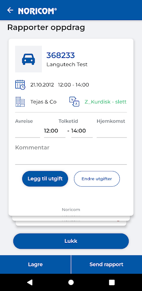 Noricom Tolkapp