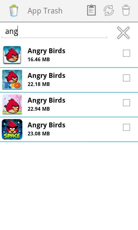 App Trash