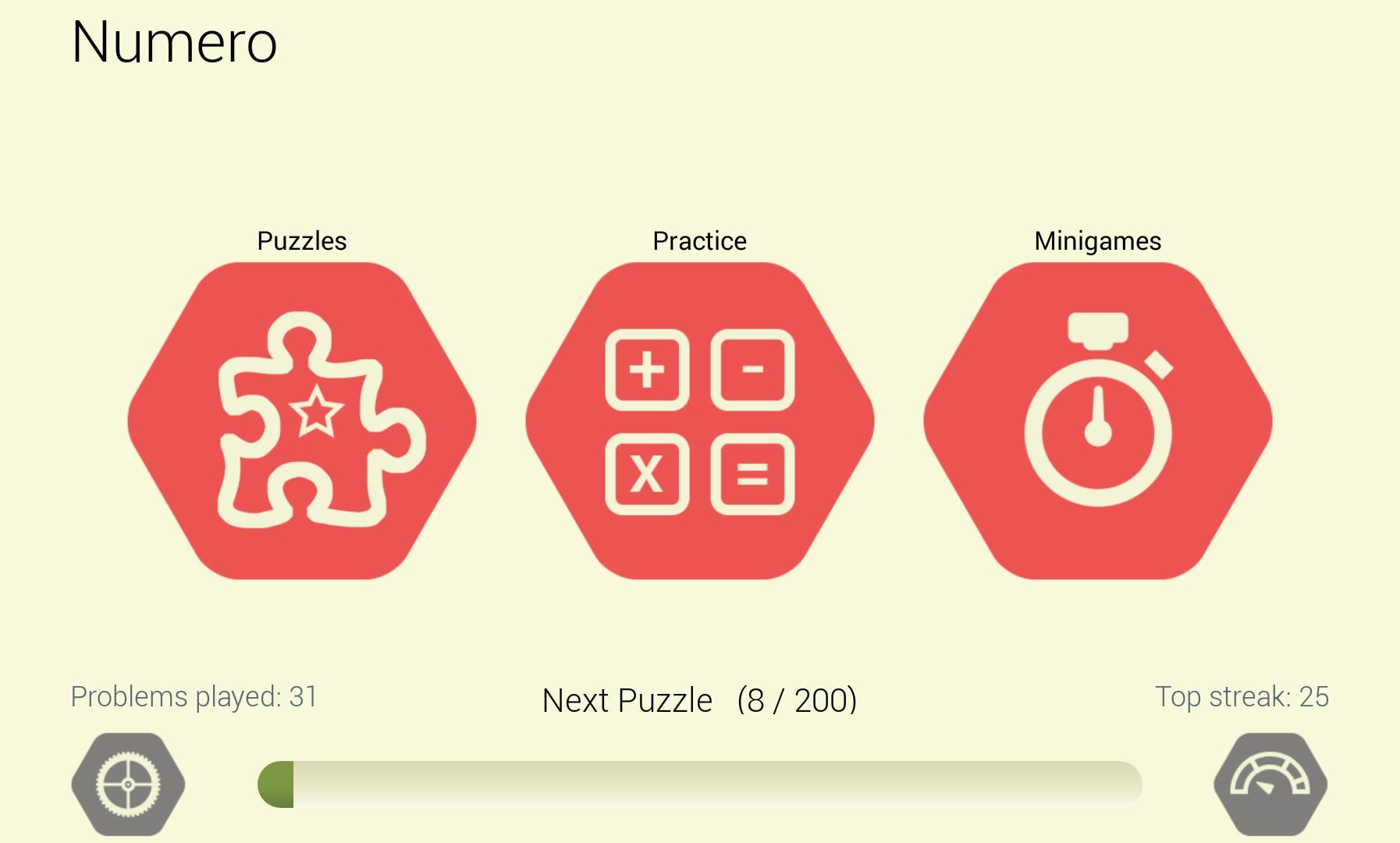 Numero Math Games