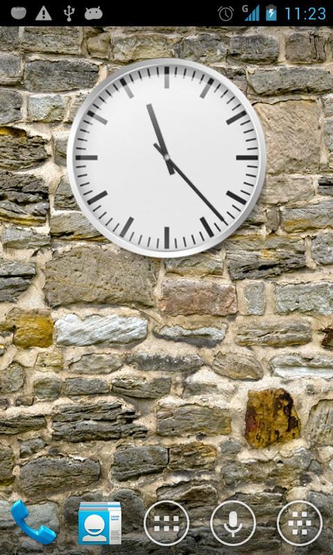 Wall clock UCCW skin