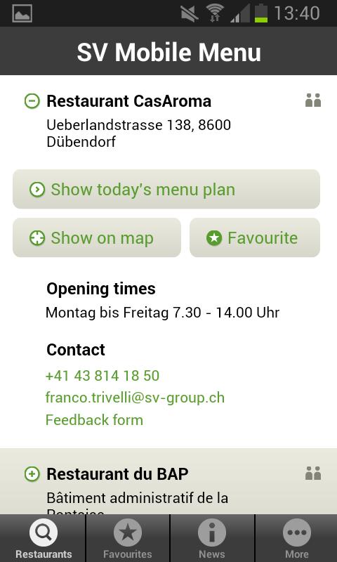 Mobile Menu