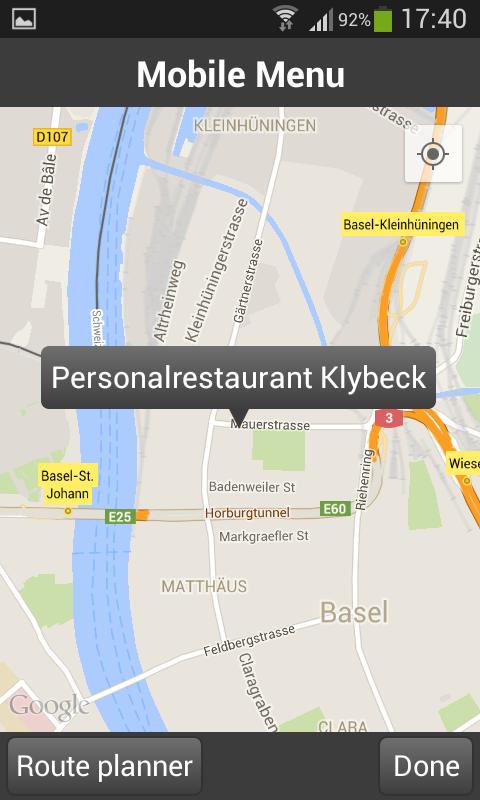 Mobile Menu