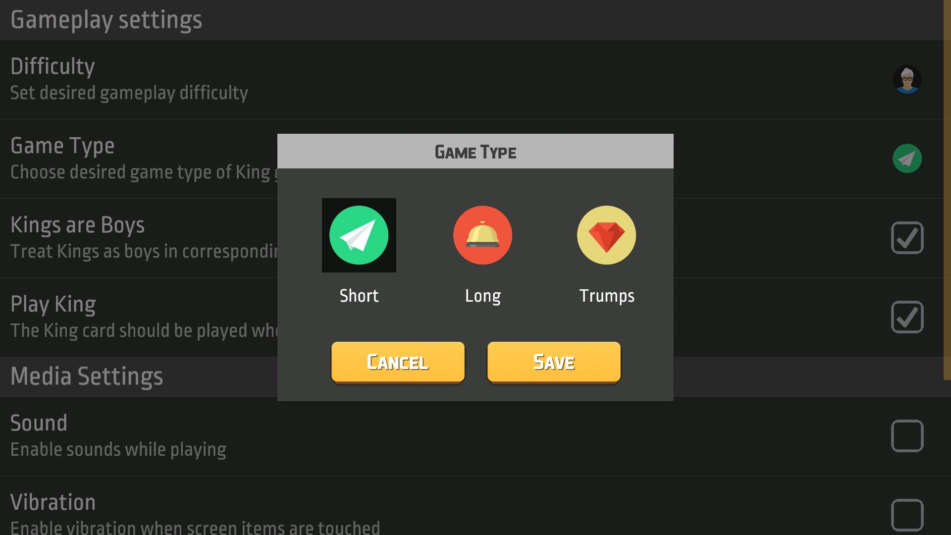 King Card Game (Trial Version)