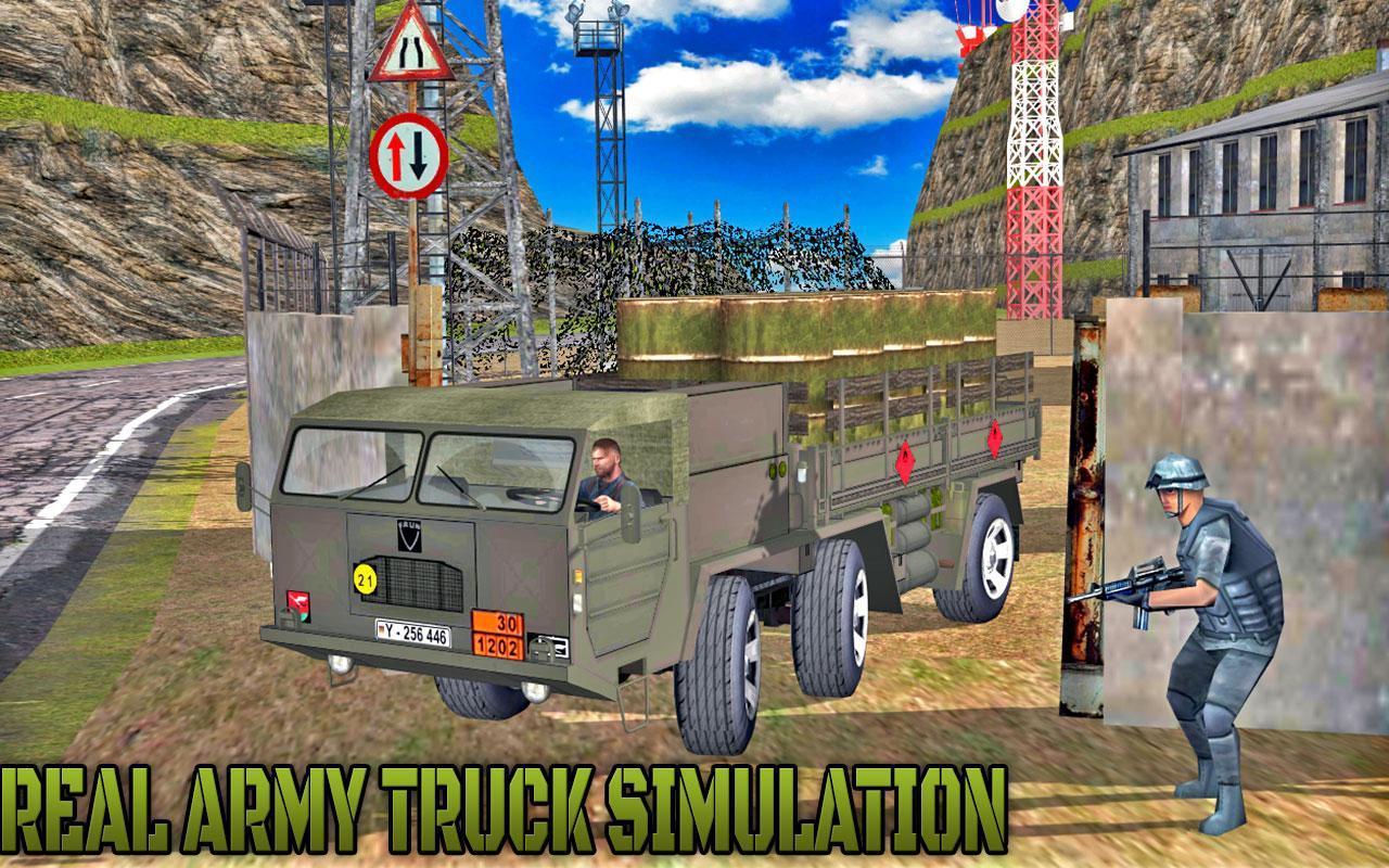 Real Off-Road Army Transport