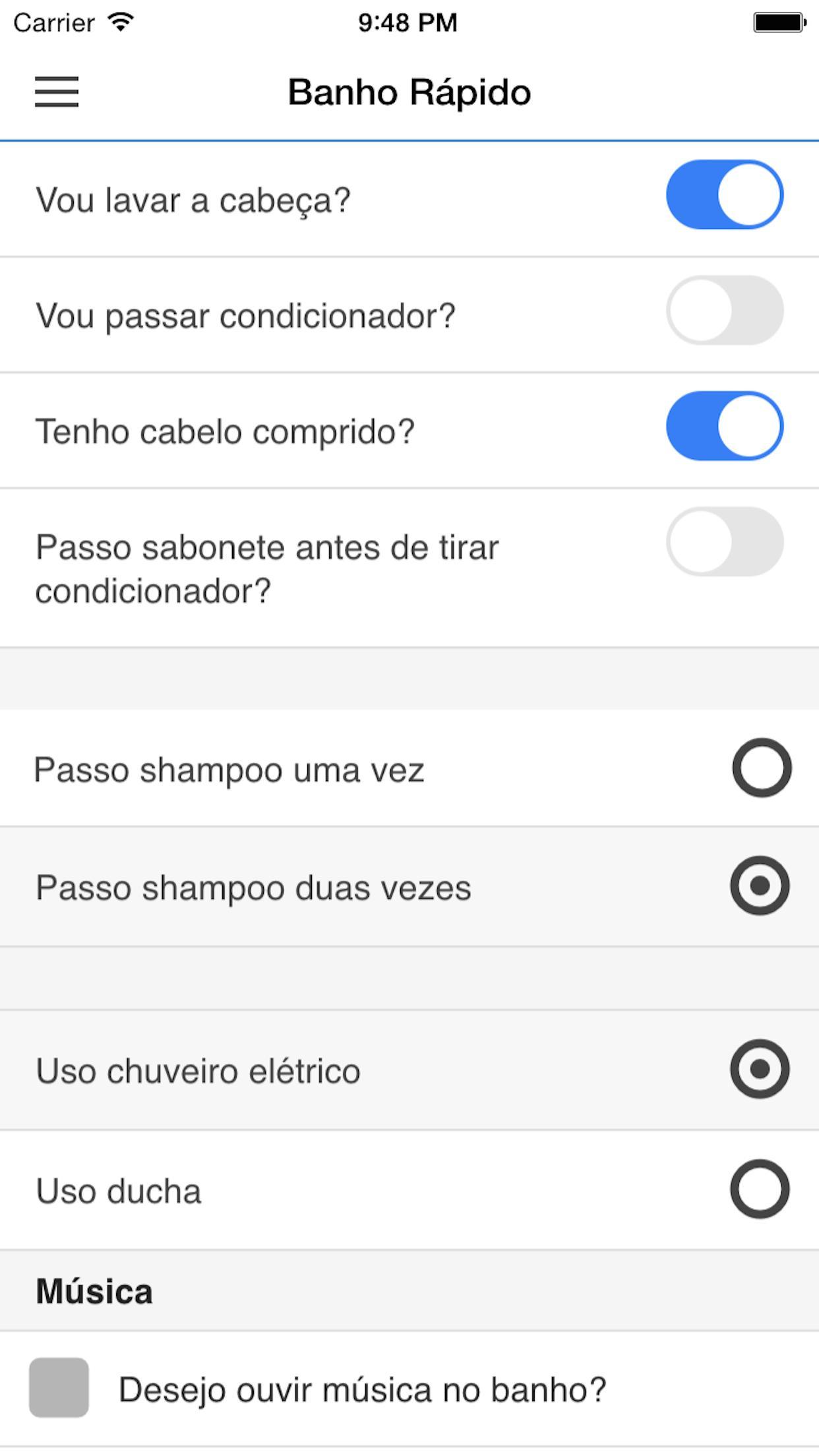 Fast Shower