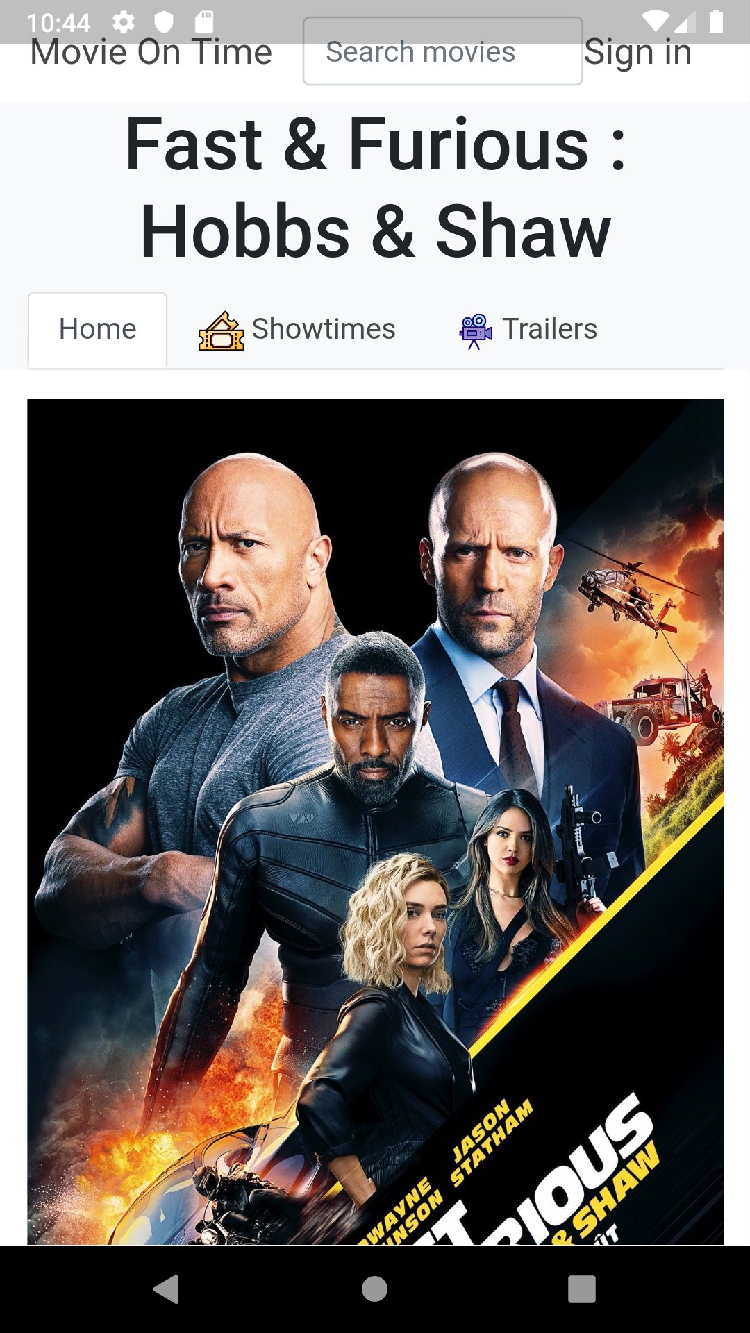 Movie On Time