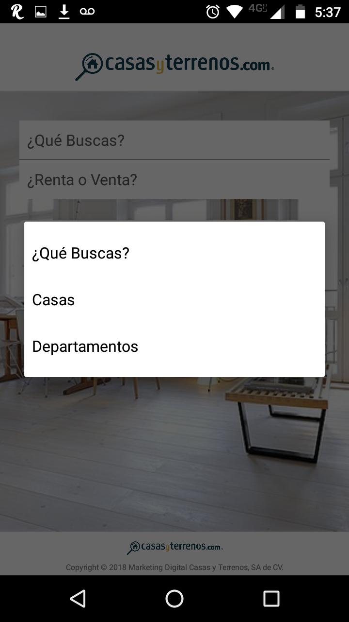 Casas y Terrenos