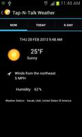Tap-N-Talk Weather