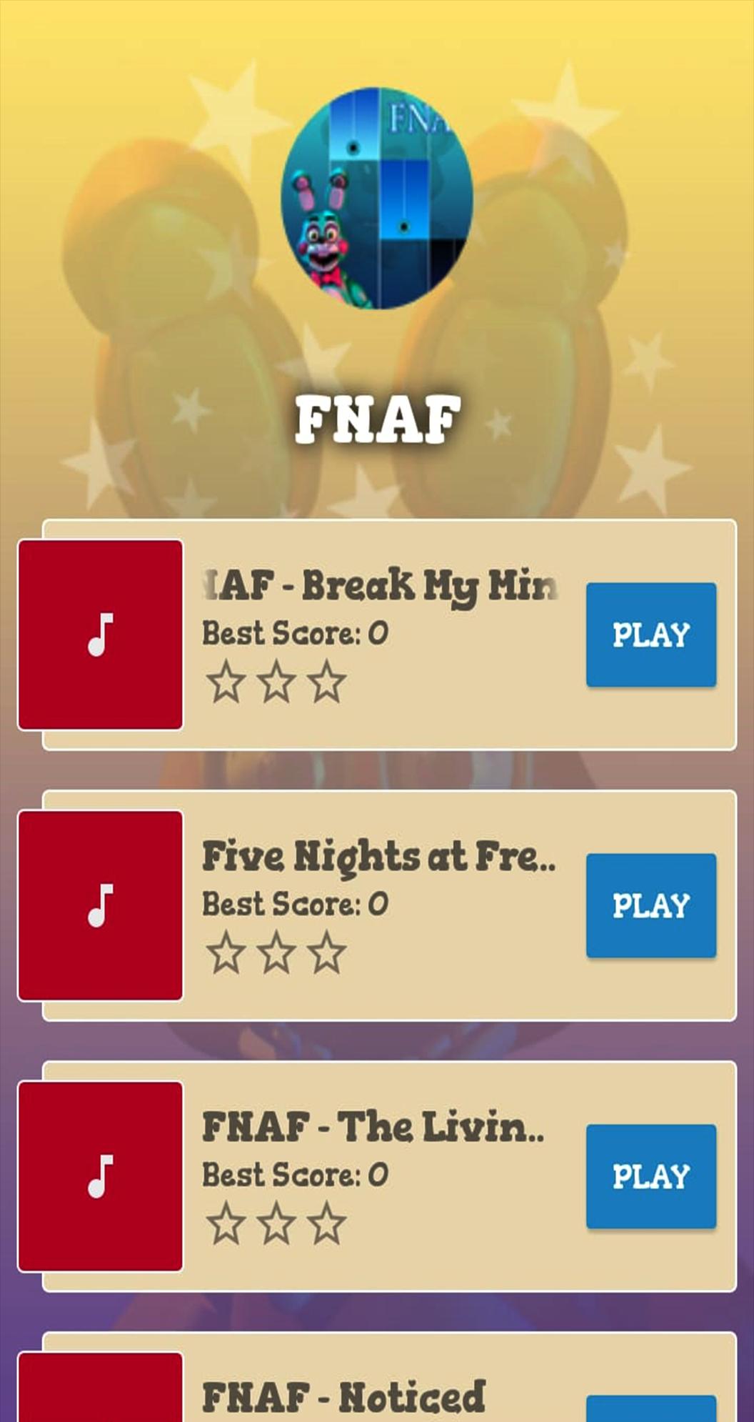 Piano Tiles - FNAF
