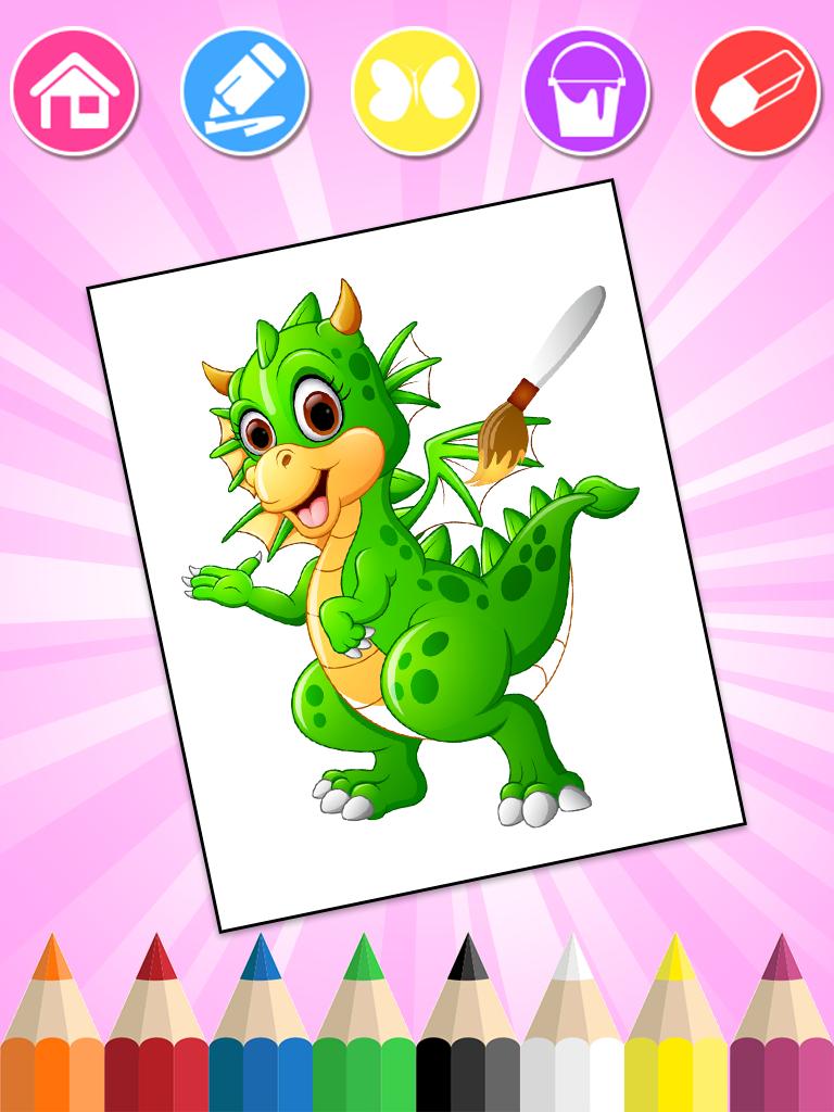 Dinosaurs Coloring Pages 2