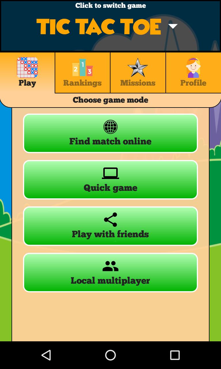 Tic Tac Toe Online - Five in a row