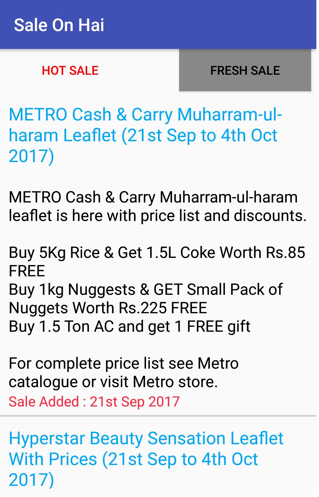 Sale On Hai