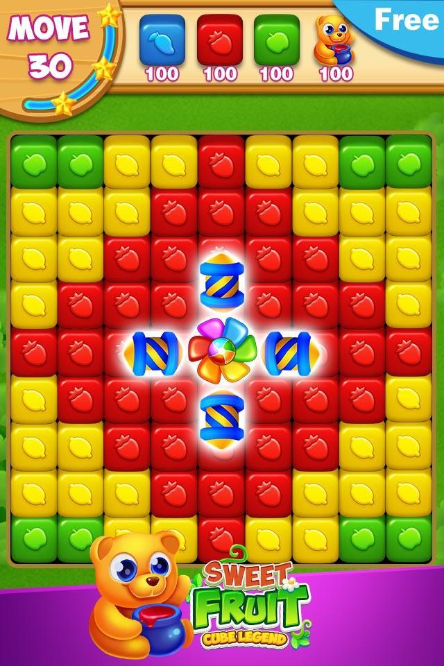 Sweet Fruit Cube