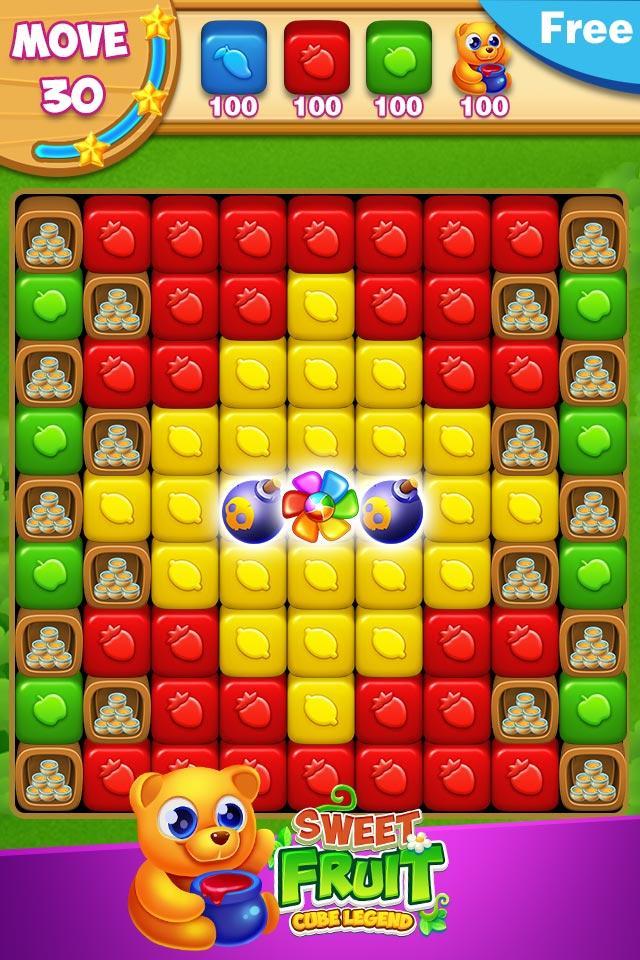 Sweet Fruit Cube