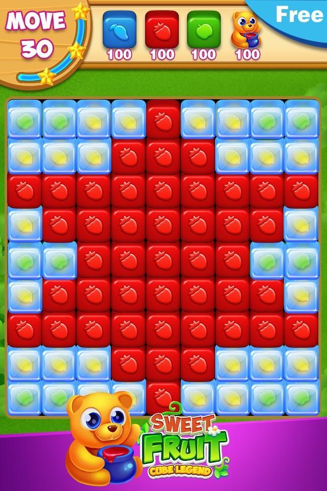 Sweet Fruit Cube