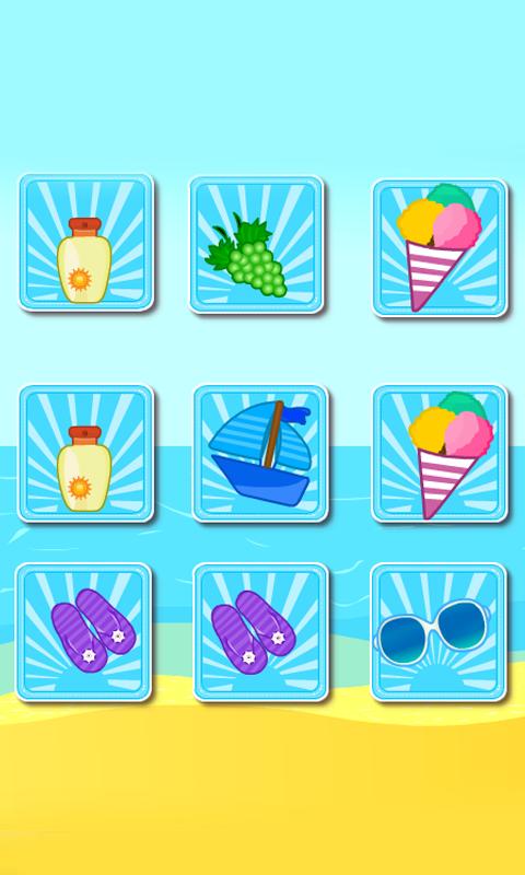 Matching Game-Sweet Summer