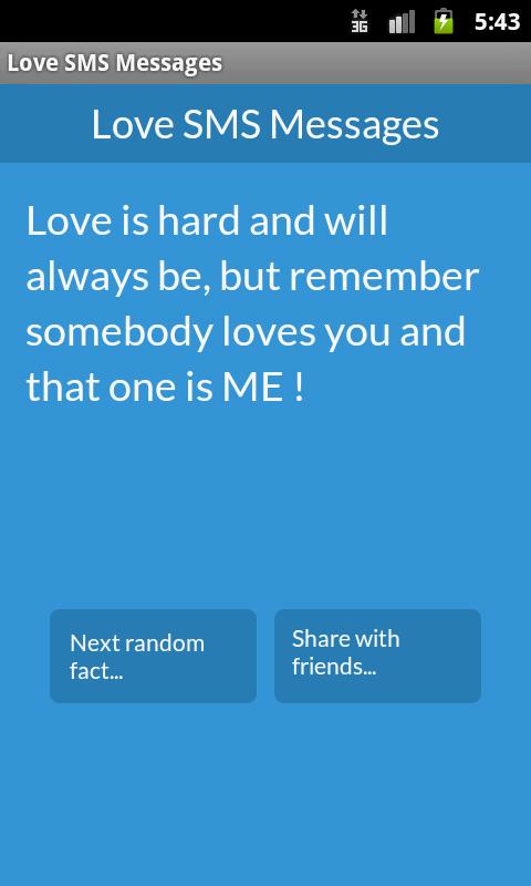 Love SMS Messages