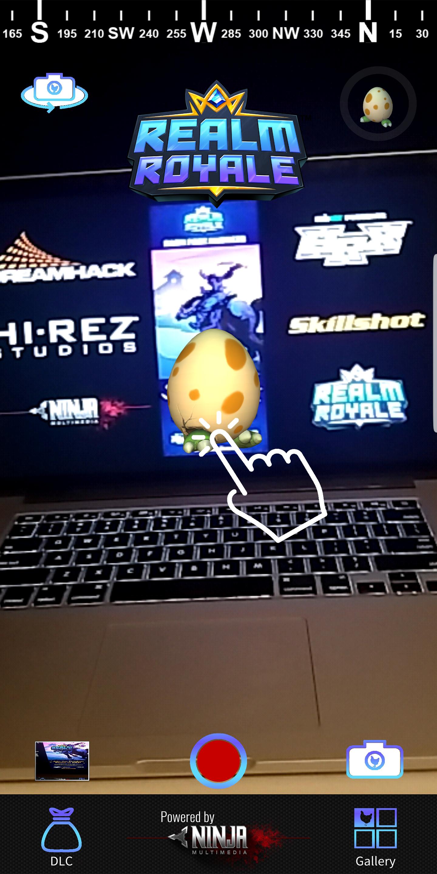 Realm Royale Chicken Chase at Hi-Rez Expo