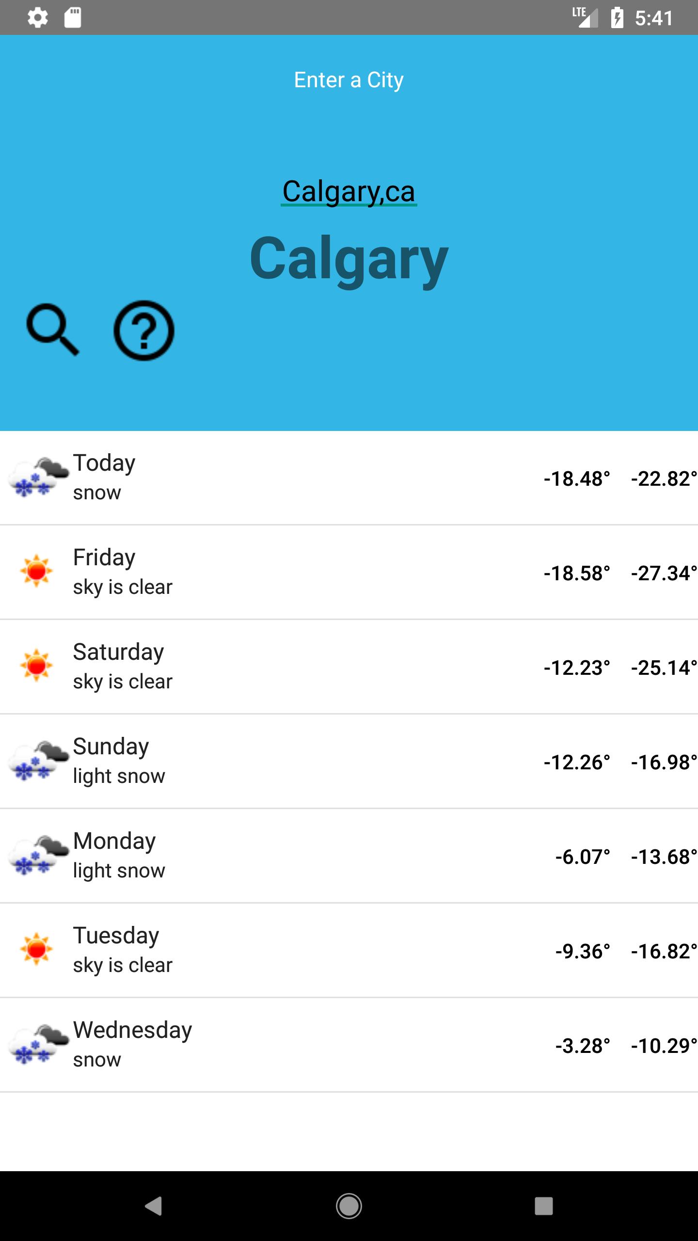 Whats the Weather?