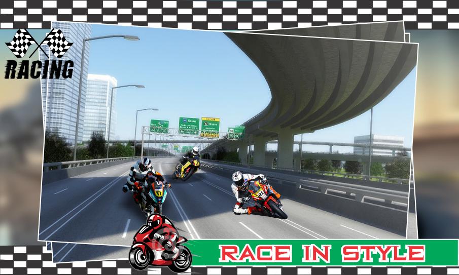 heavy bike racer