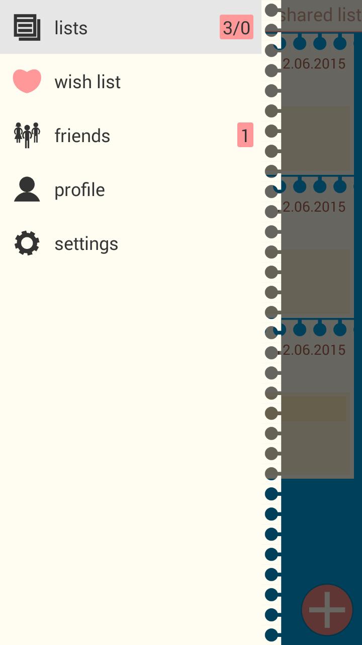 my new lists