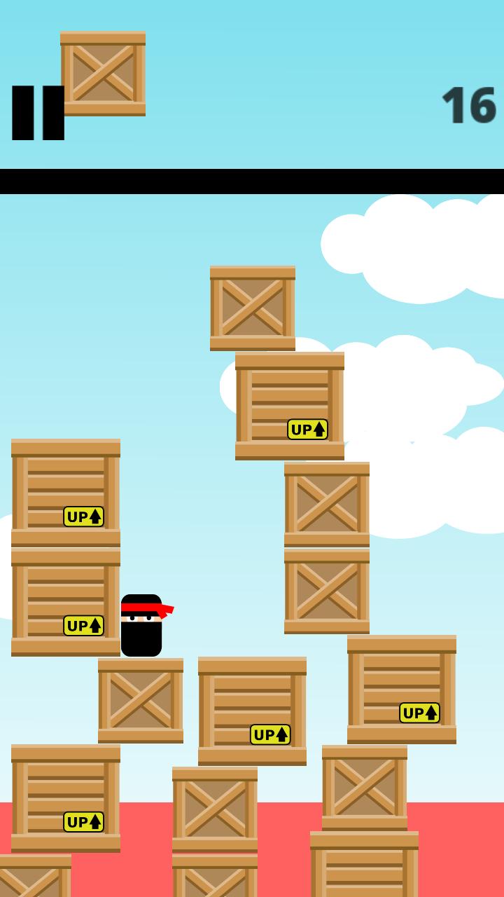 Ninja Crate Jump