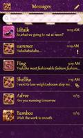 GO SMS LUXURIOUS THEME