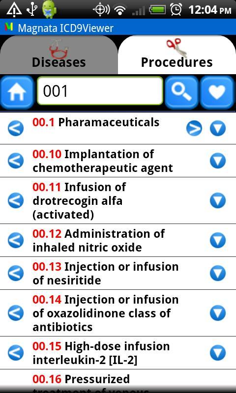 ICD9 Viewer - Magnata