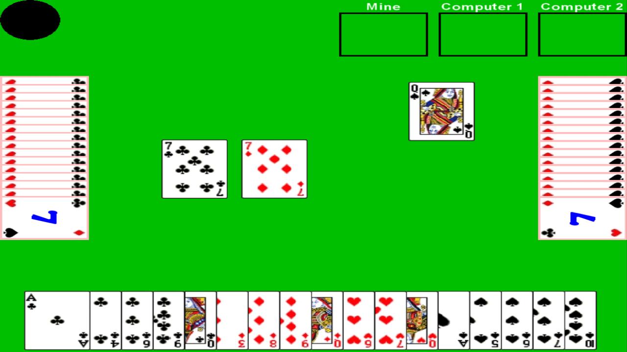 Seven Card Game - Simple and Fun Game