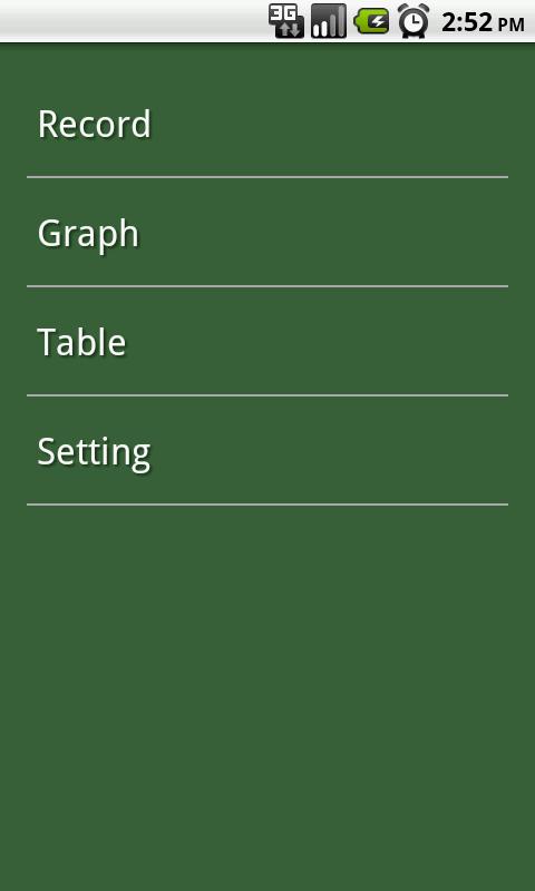 Diet graph (Free)