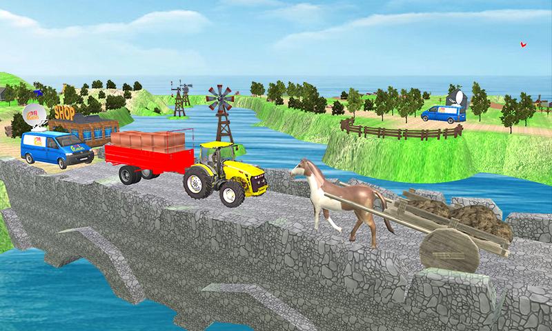 Farm Transport Tractor Games 2018