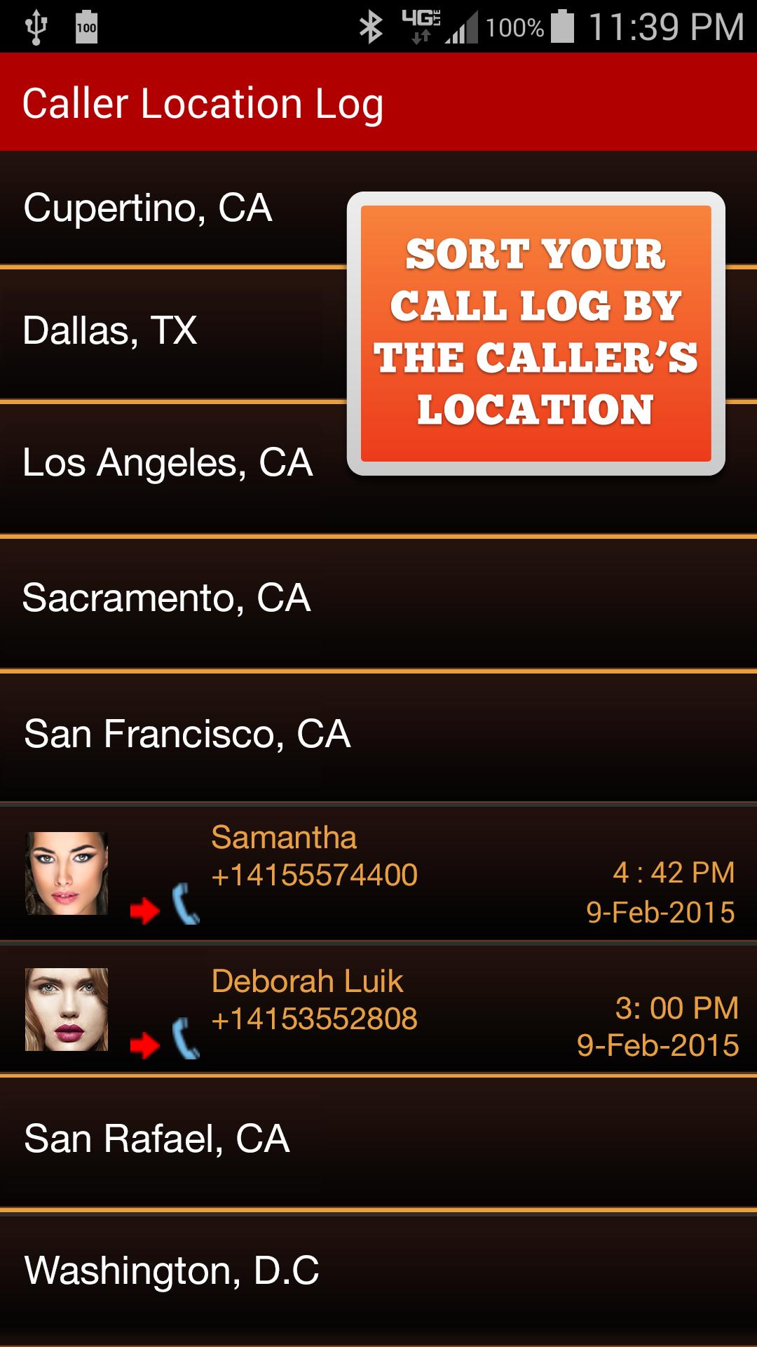 Global Call Locator